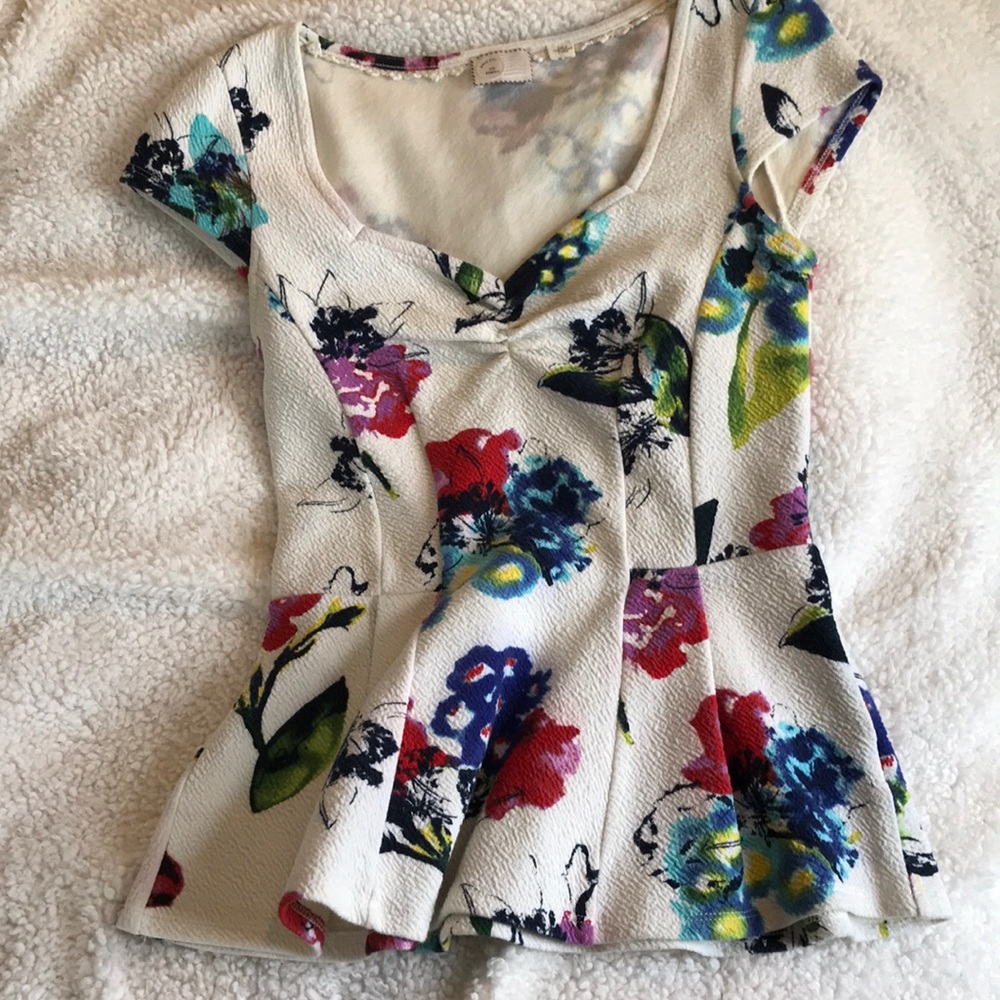 Peplum top